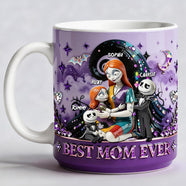 Spooky Queen Family Coffee Mug - Personalized Gifts For Mom 02OHDT100426