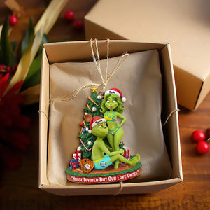 Baseball Couple Ornament - Personalized Gifts For Christmas 02HULU081025