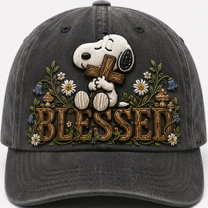 Blessed Faith Classic Cap Personalized Gifts For Christians 01NATN080726