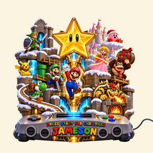 Game Retro Acrylic Light Box - Personalized Gifts For Christmas 01hatn171026