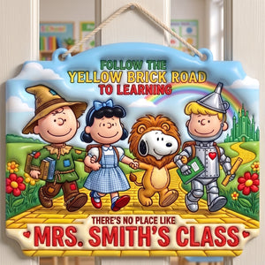 There Is No Place Like This Class Acrylic Sign - Personalized Gifts For Teachers 01toqn300726