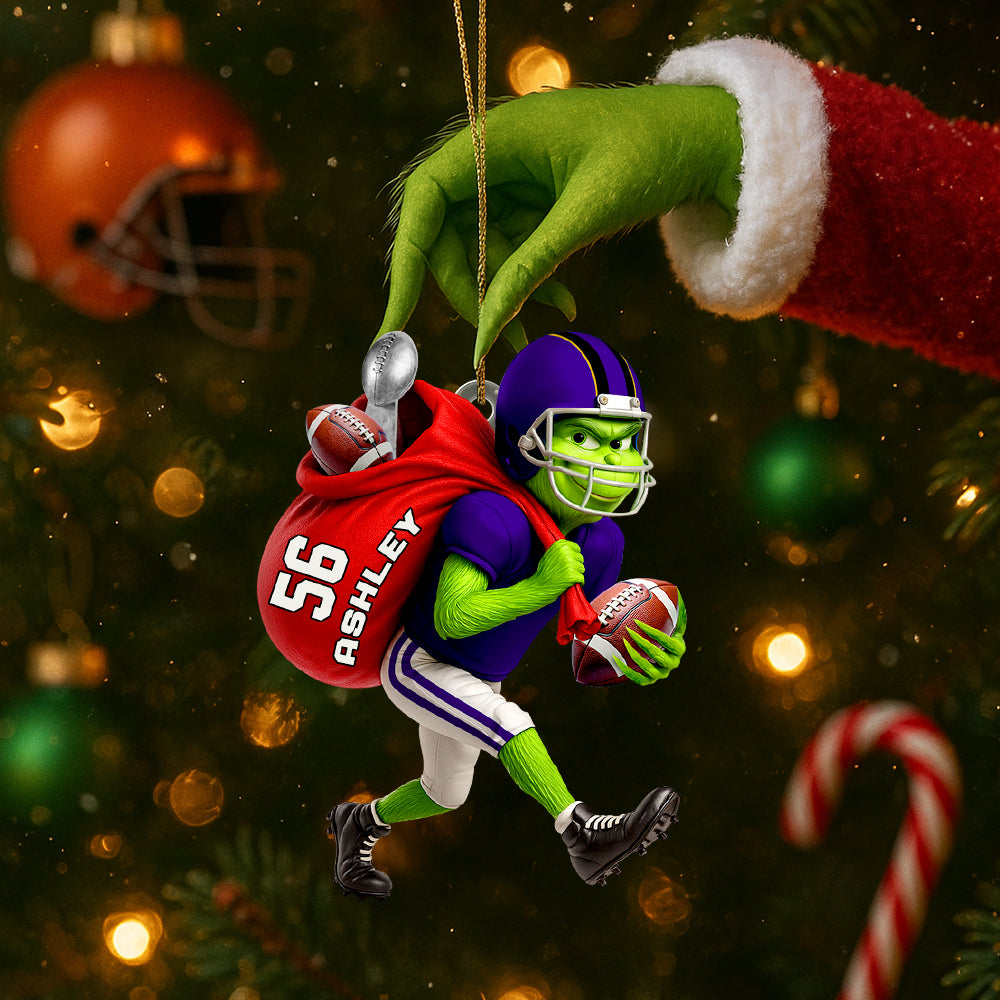 Personalized Gifts For Sport Lovers Christmas Ornament 02HUDT140725