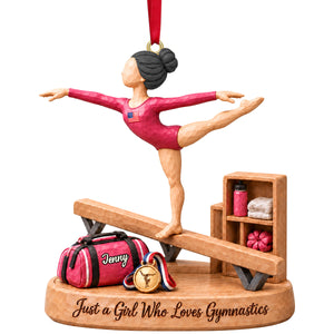 Beauty In Every Leap Christmas Ornament - Personalized Gifts For Gymnastics Lovers 05TTTN121026