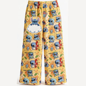 Cute Alien Pajama Pants - Personalized Gifts 01patn260626-Homacus