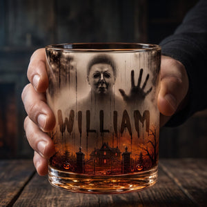 Terror Calling Behind Frost Drinking Glass - Personalized Gifts For Horror Lovers 06qhqn120826