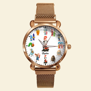 Teacher Mesh Strap Quartz Watch - Personalized Gifts For Teacher 03NAPU170725
