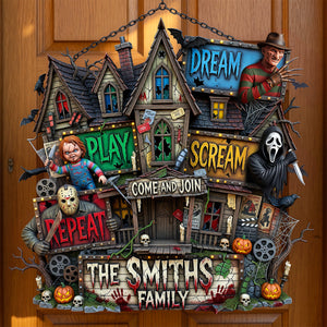 Creepy Crew Acrylic Sign - Personalized Gifts 03padt240726