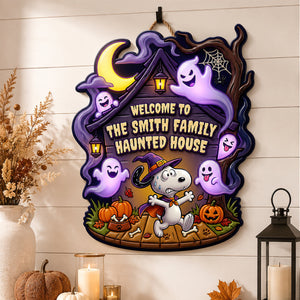 Halloween Family Acrylic Sign - Personalized Gifts For Family 03TODT310726