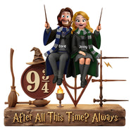 Fantasy Wizard Couple Acrylic Plaque - Personalized Gifts For Couple 02natn300526