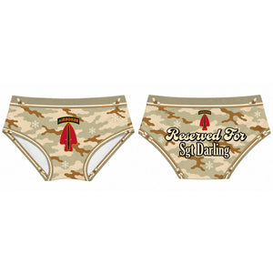 Reserved For My Veteran Darling Woman Brief - Personalized Gifts For Her 03ohtn021026