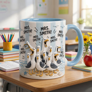 Funny Needy Teacher Life Accent Mug - Personalized Gifts For Teachers 04qhdt220726