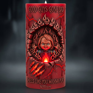 Branding From Classic Slashers LED Candle - Personalized Gifts 04qhqn060925