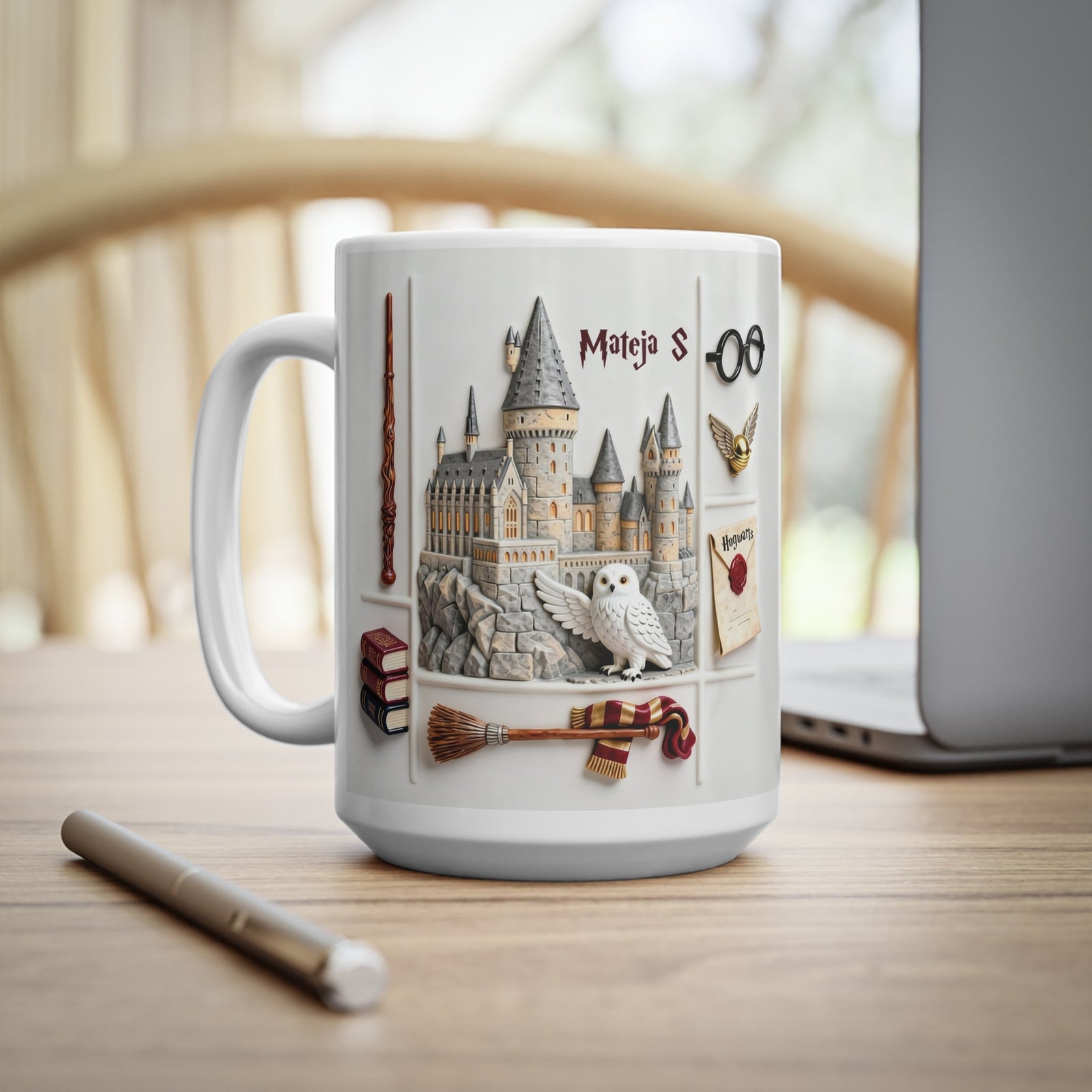 Epic Castle Coffee Mug - Personalized Gift For Fantasy Lovers 04NALU131225