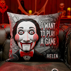 Personalized Halloween Gifts For Horror Lovers Square Pillow 02HUDT210825