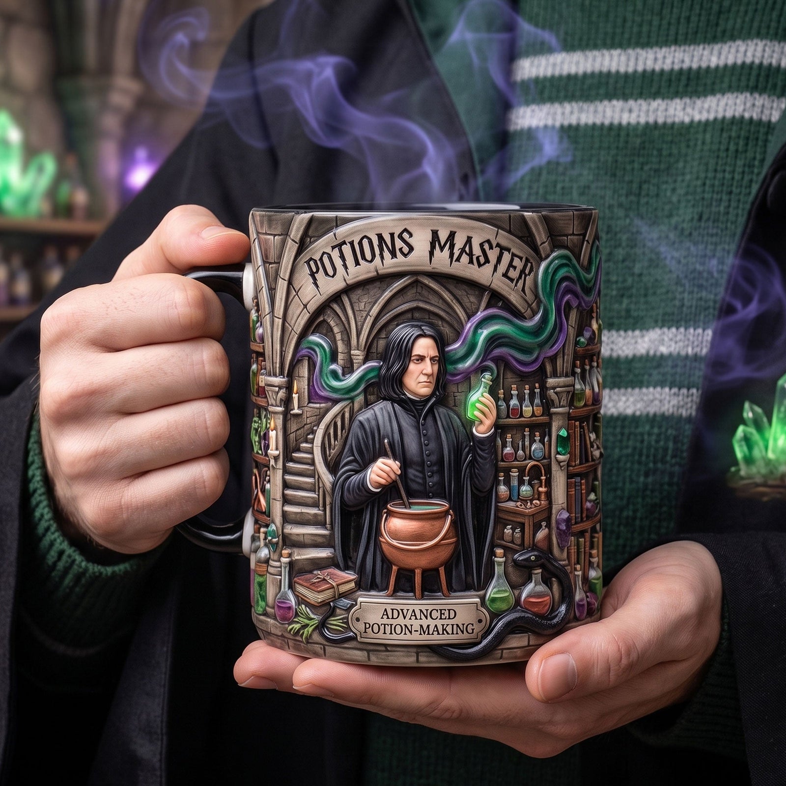 Magical Academy Accent Coffee Mug - Personalized Gifts For Movie Lovers 01pati280726