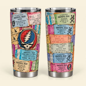 Grateful Dead 20oz Tumbler - Personalized Gifts For Music Fans Tumbler 04NATI261026