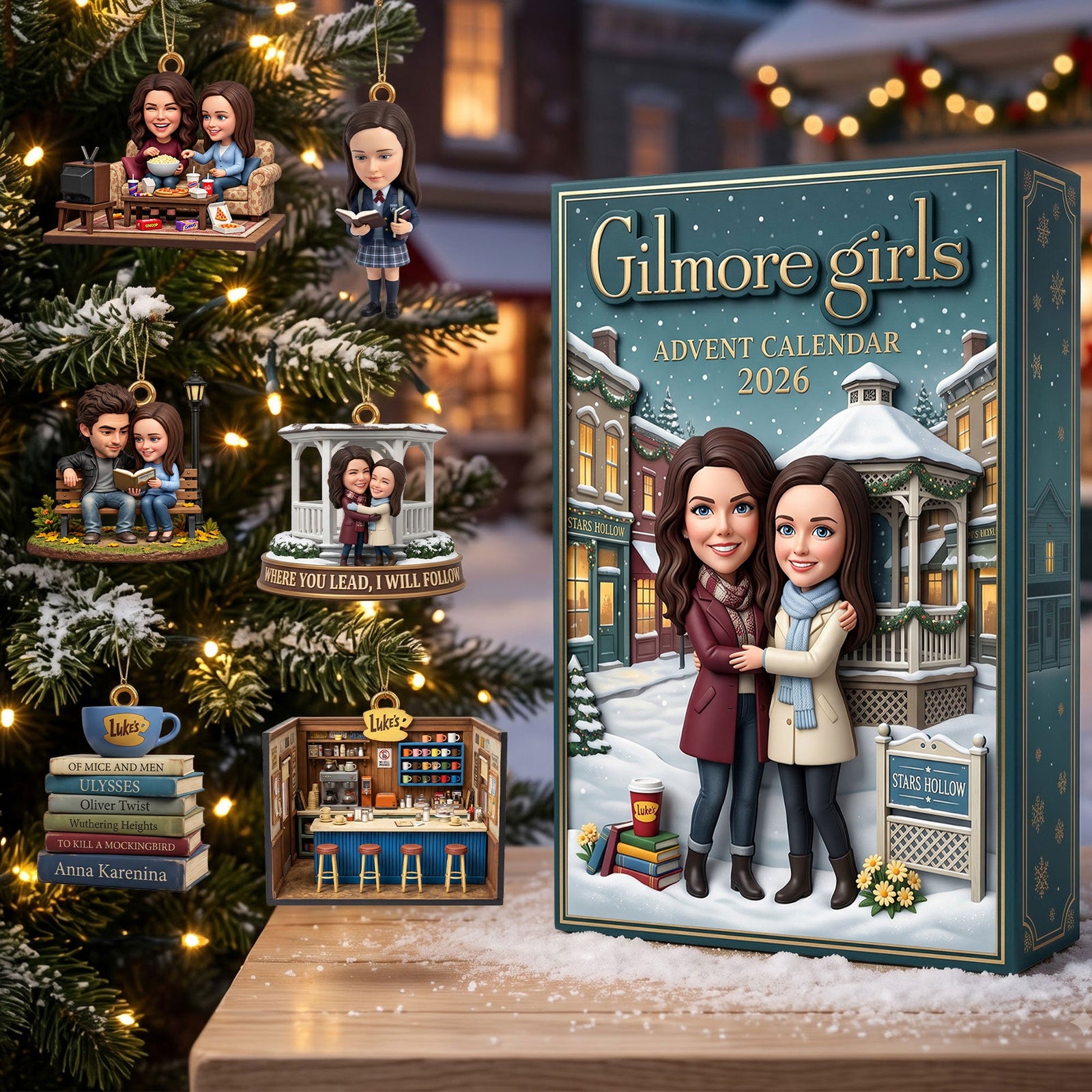 Mother and Daughter Advent Calendar Blind Box - Personalized Gifts For Christmas 03nati291026