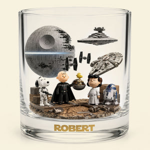 Epic Space Crew 11oz Round Glass - Personalized Gifts For Movie Lovers 06ohti290726