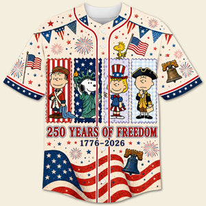 Patriotic Family Vacation Baseball Jersey - Anniversary Gift 04NATI010726