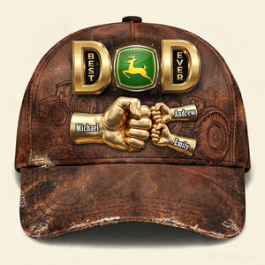 Cool Tractor Dad Classic Cap - Personalized Gift For Dads 01NATI230526