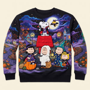 Personalized Halloween Sweatshirt – Spooky Gifts For Cartoon Lovers 04tyti300726