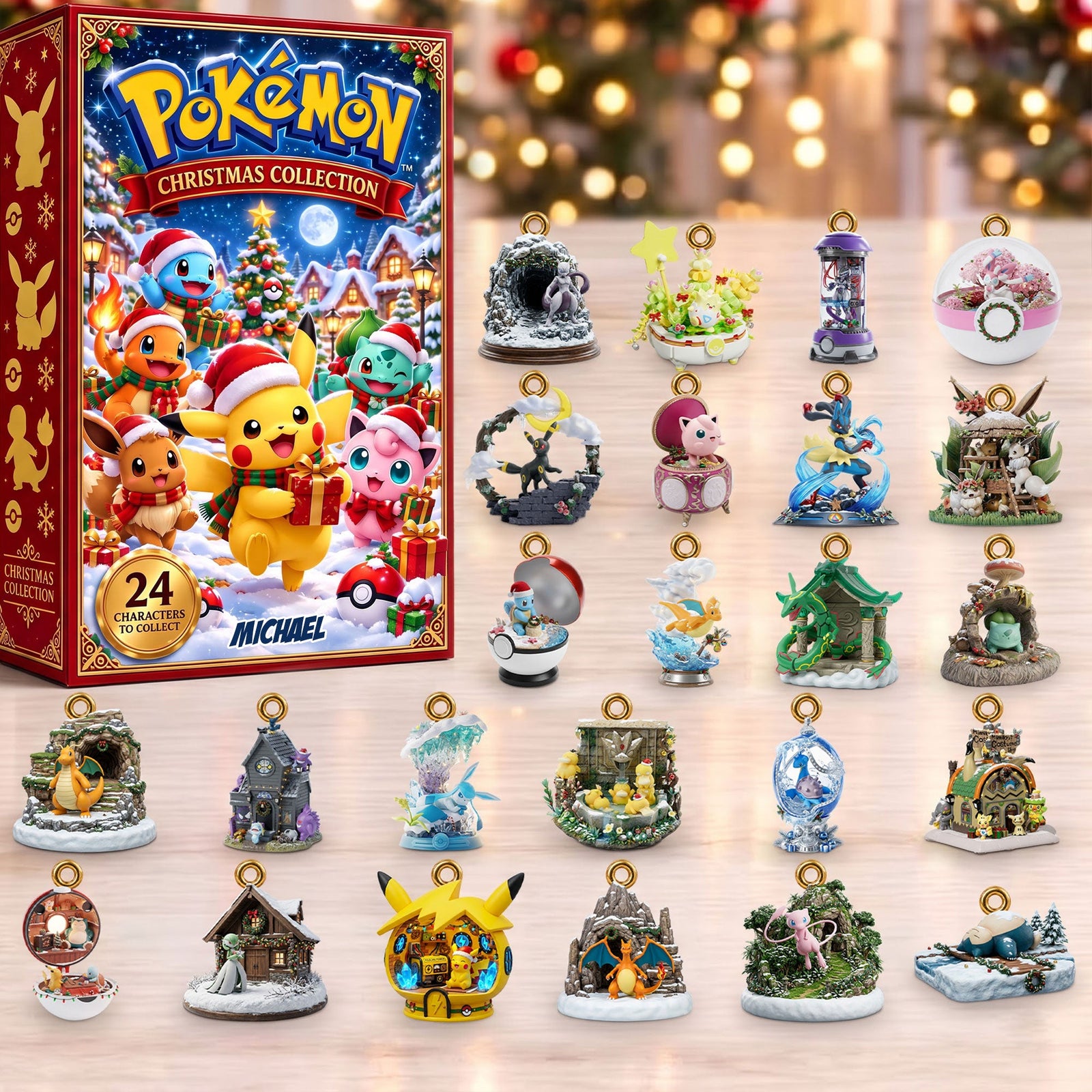 Christmas Creature Collector Advent Blind Box - Personalized Christmas Gifts 02ohti271026