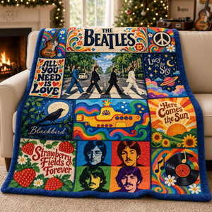 Legendary Music Band Blanket  - Personalized Gifts For Music Lover Blanket 03HATI061026