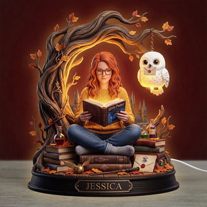 Mystical Reading Acrylic Light Box - Custom Photo Gifts For Book Lovers 02nati160926