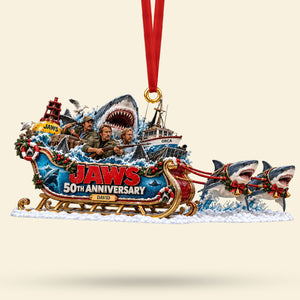 50th Anniversary Deep Sea Christmas Ornament - Personalized Gifts 02OHTI071026