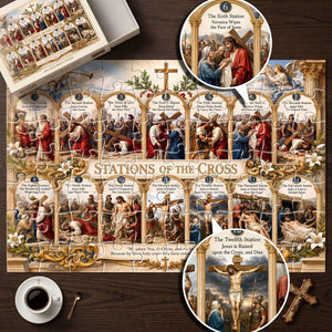 Faith Inspired Jigsaw Puzzle Personalized Gifts For Christians 02HUTI200726