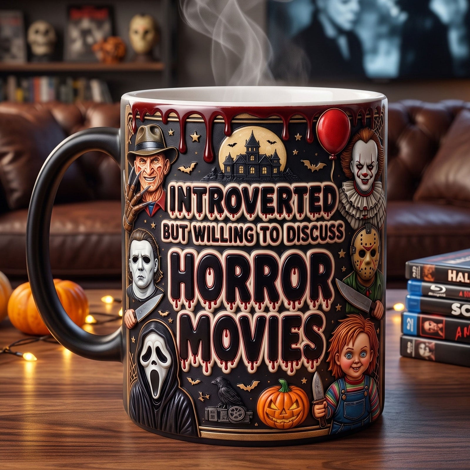 Nightmare Crew Magic Mug - Personalized Gifts For Horrors Movie Lovers 01toti270726
