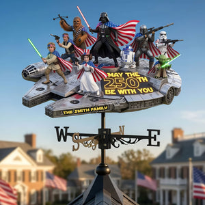 America 250th Anniversary Metal Weather Vane - Personalized Gifts For Family 04tyti050626-Homacus