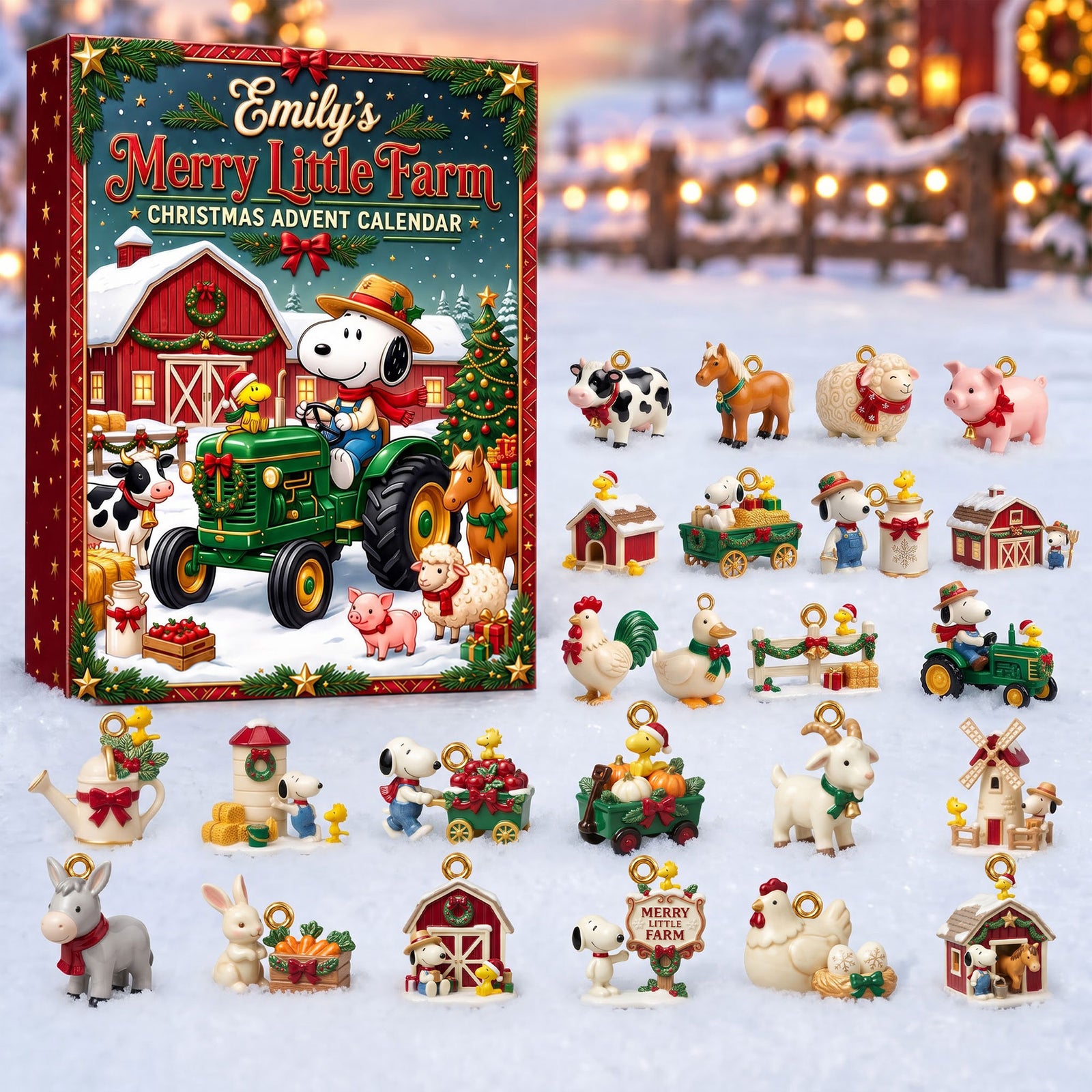 Farmer Christmas Advent Calendar Blind Box - Personalized For Farmers 03PGTI301026