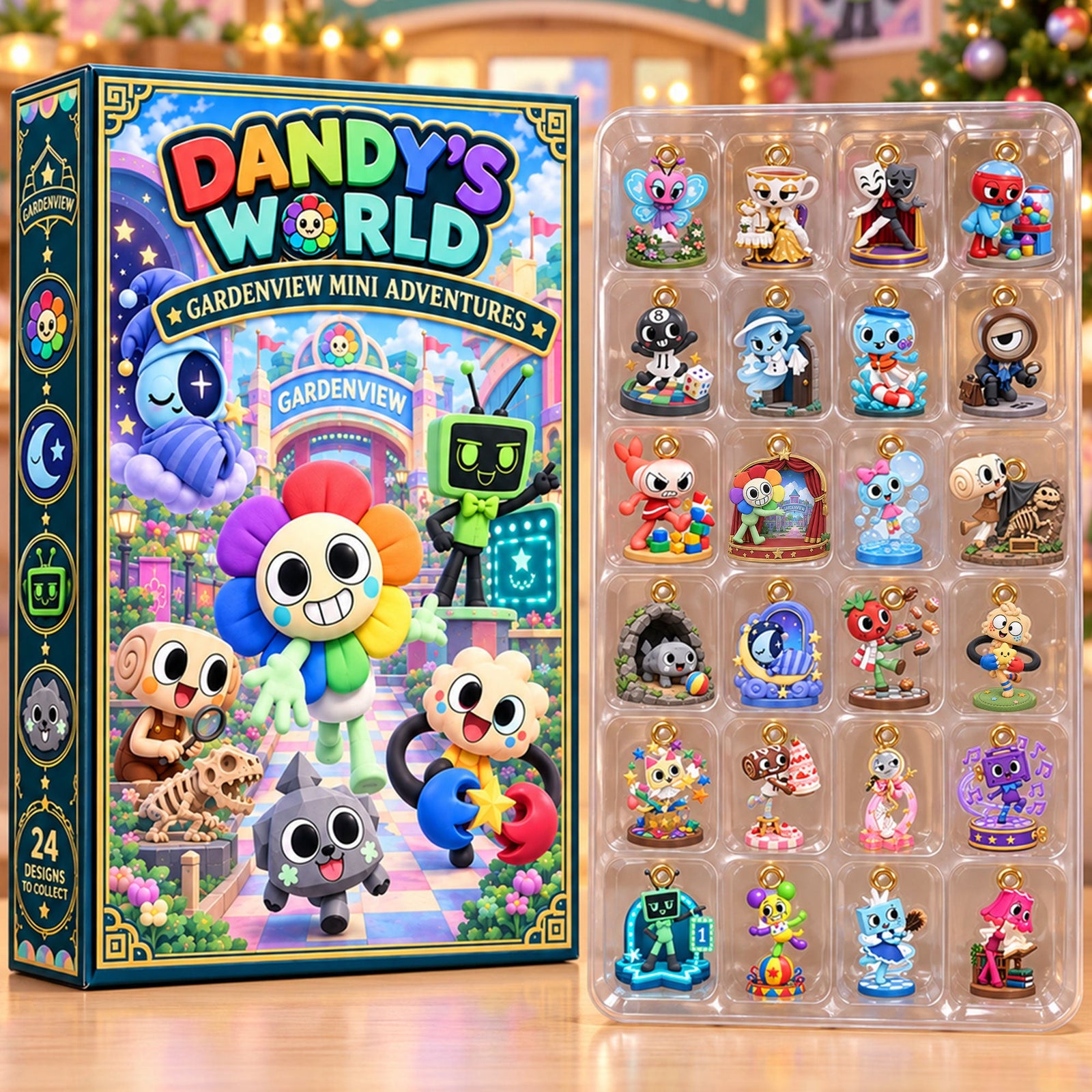 Colorful Fantasy Character Christmas Calendar Blind Box - Personalized For Game Lovers 01TTTI291026
