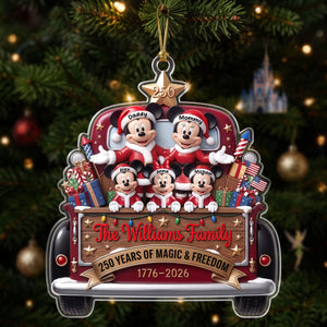 Proud Patriot Ornament - Personalized Christmas Gifts For Family 02tyti250826
