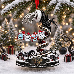 Creepy Cute Family Christmas Ornament - Personalized Gifts For Family 03ohti180926-Homacus