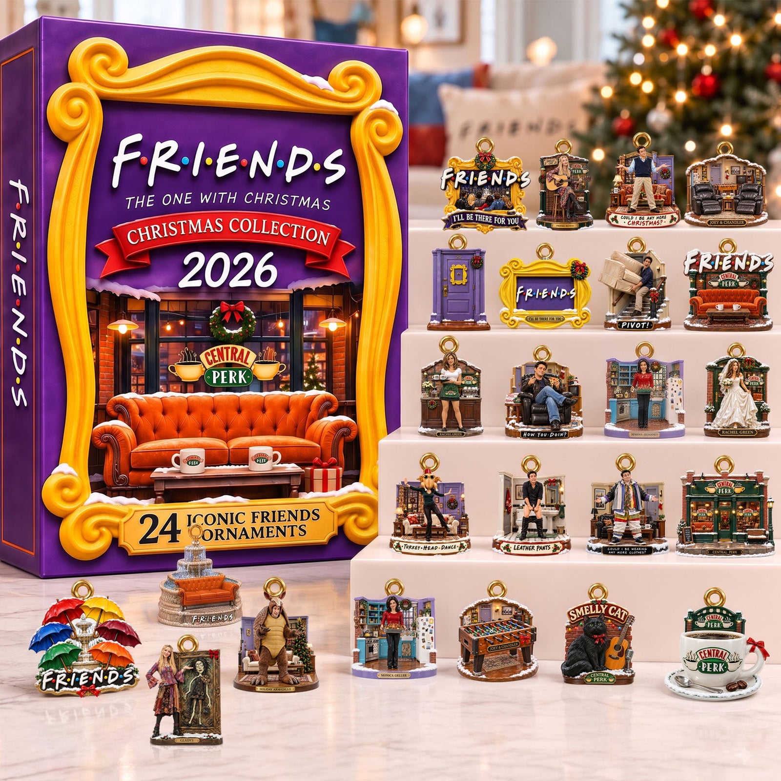 Christmas TV Show Advent Calendar Blind Box - Personalized Gifts For TV Show Lovers 01OHTI281026