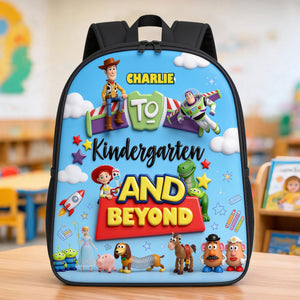 School-Day Adventure Backpack - Personalized Gifts For Kids School Bag 05NATI250626