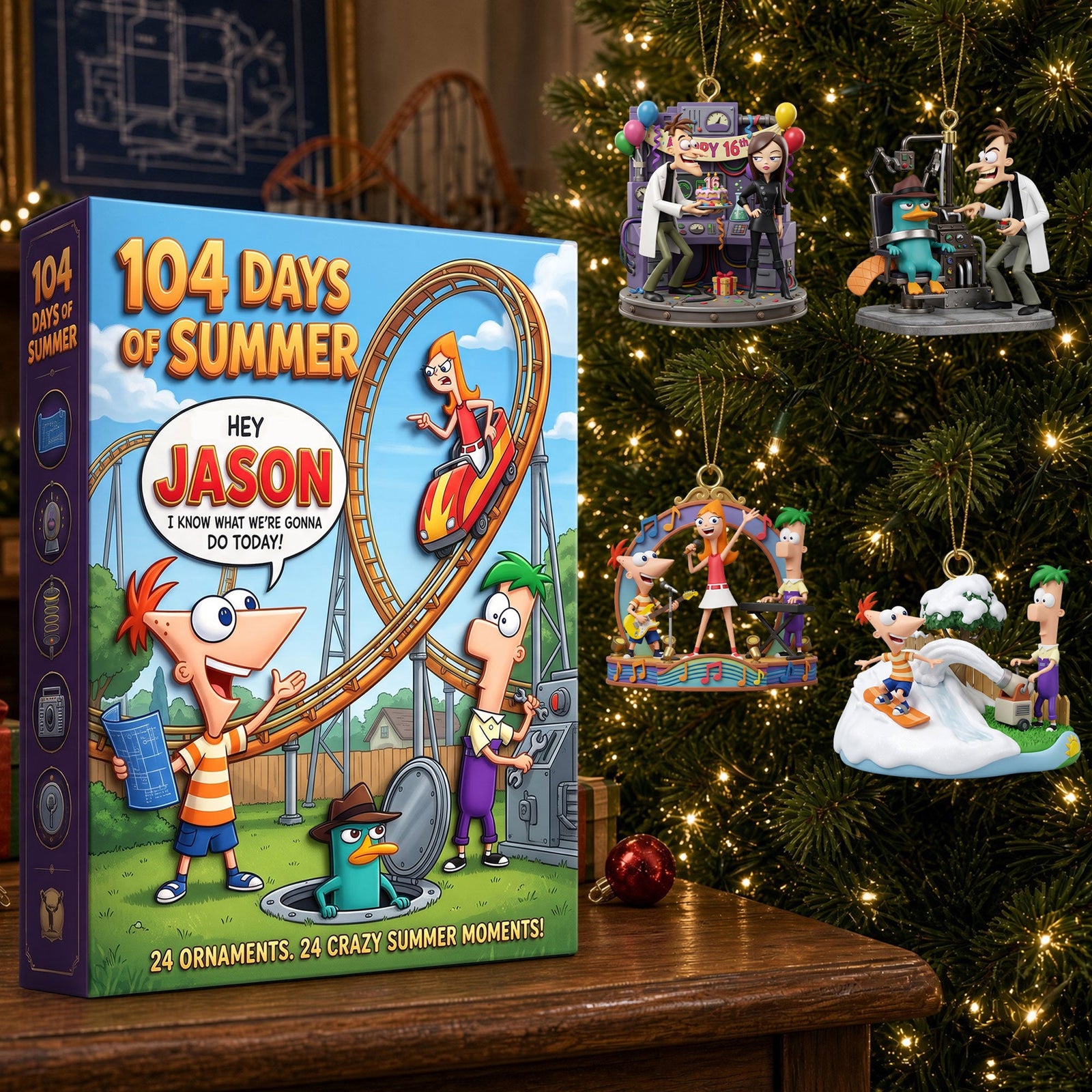 Crazy Summer Moments Advent Calendar Blind Box - Personalized Gift For Christmas 02HATI261026