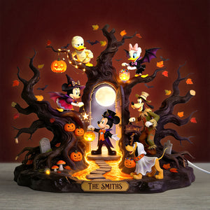 Cute Spooky Mouse Acrylic Light Box - Personalized Gifts For Family 02hati150826