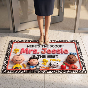 Classroom Entrance Doormat - Personalized Gifts For Teacher 03HUTI230726