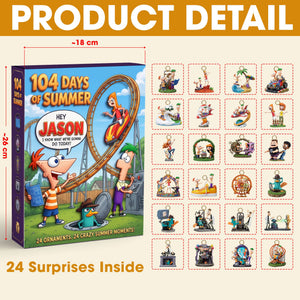 Crazy Summer Moments Advent Calendar Blind Box - Personalized Gift For Christmas 02HATI261026