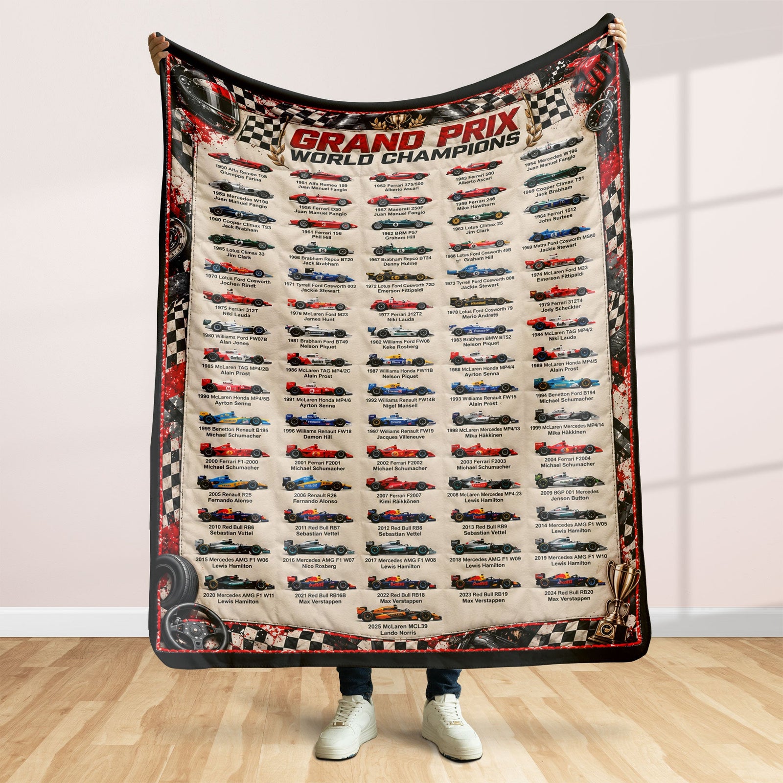 Race Champians Blanket - Personalized Gifts For Speed Fans Blanket 02NATI061026