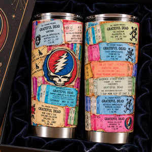 Grateful Dead 20oz Tumbler - Personalized Gifts For Music Fans Tumbler 04NATI261026
