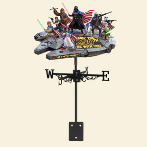America 250th Anniversary Metal Weather Vane - Personalized Gifts For Family 04tyti050626-Homacus