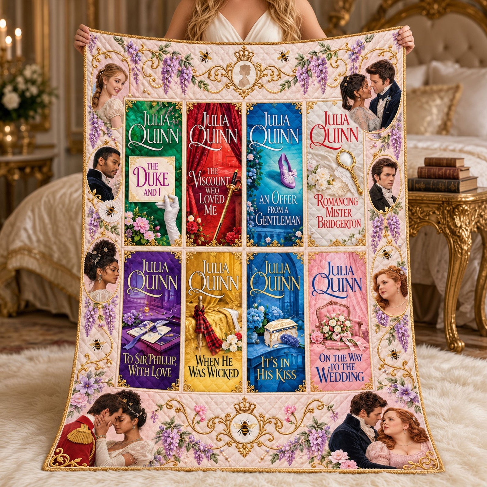 Finding True Love Blanket - Personalized Gifts For Reading Lovers 05nati081026