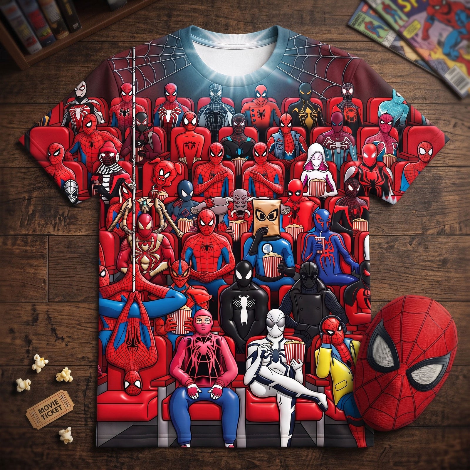 Watching Film At The Cinema Shirt - Personalized Funny Gifts For Movie Lovers 03nati280726