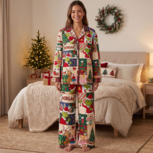Lovable Christmas Pajama Set - Personalized Christmas Gifts 01pati030826