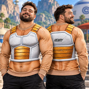 Funny Cosmic Power Muscle Shirt - Personalized Christmas Gifts For Him 03huti231026