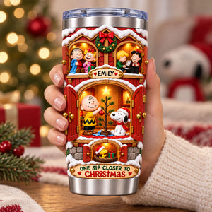Childhood Cartoon Crew 20oz Tumbler – Personalized Christmas Gift 01HATI201026